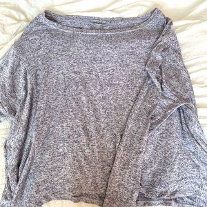 Athleta Pose boxy long sleeve slight crop